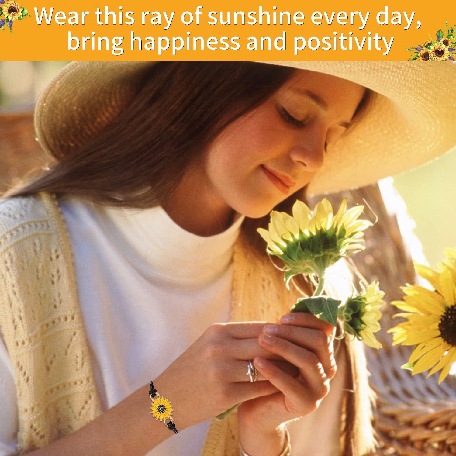 Sunflower Gifts for Women Get Well Soon Gifts Basket
