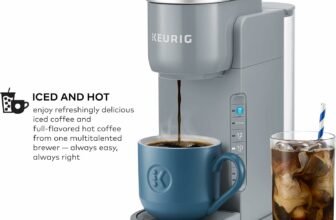 Unleash the Ultimate Brew Experience with the Keurig K-Iced Single Serve Coffee Maker in Stylish Gray! Perfect for Gifting! 🎁
