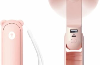 Stay Cool and Connected with the JISULIFE Handheld Mini Fan: The Ultimate Summer Essential
