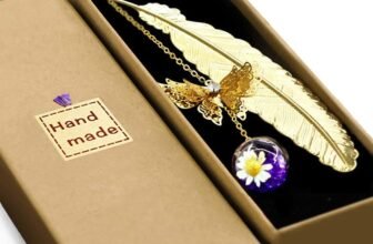 A Unique and Elegant Gift: Metal Butterfly Feather Bookmark for the Book Lover in Your Life