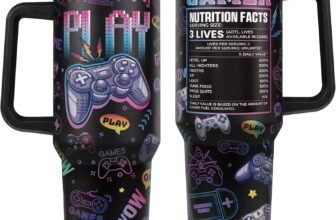 Level Up Their Drinkware Game: The 40oz Gamer Tumbler That Actually Gets It