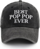 Celebrate Grandpa’s Style with the “Best Pop Pop Ever” Hat