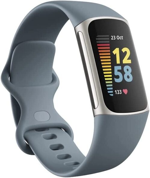 Fitbit Charge 5 Advanced Health & Fitness Tracker with Built-in GPS, Stress Management Tools, Sleep Tracking, 24/7 Heart Rate & More