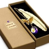 A Unique and Elegant Gift: Metal Butterfly Feather Bookmark for the Book Lover in Your Life