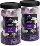 Nature’s Beauty Lavender Chamomile Sleep Bath Bomb Gift Set Multi-Pack