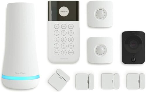 2. SimpliSafe 9 Piece Wireless Home Security System